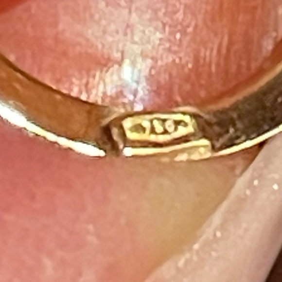 Vintage gold 18 k made in Italy carved Cameo broche/pendant in solid gold - Picture 4 of 5